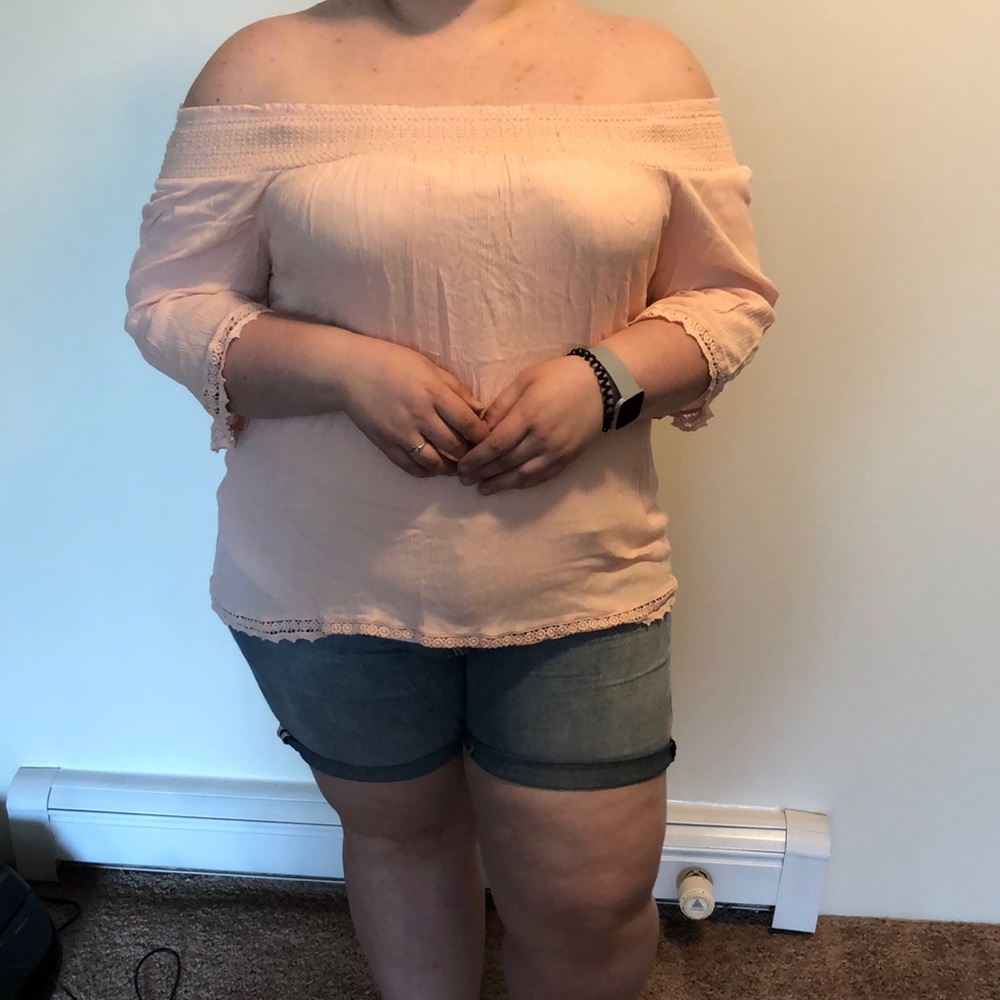 Absolutely Famous Off The Shoulder Top